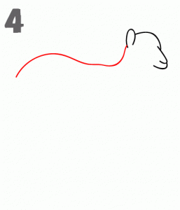 Step by Step Draw a Goat