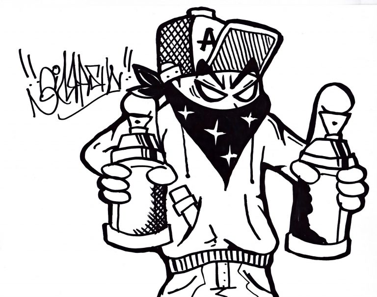How to Draw Graffiti : Step By Step Guide