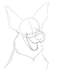 Modo per disegnare le orecchie di cane