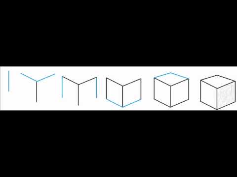 Forma de dibujar un cubo en línea