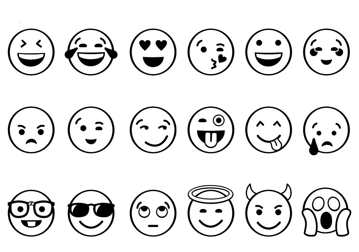 Hoe Emoji's-afbeeldingen te tekenen