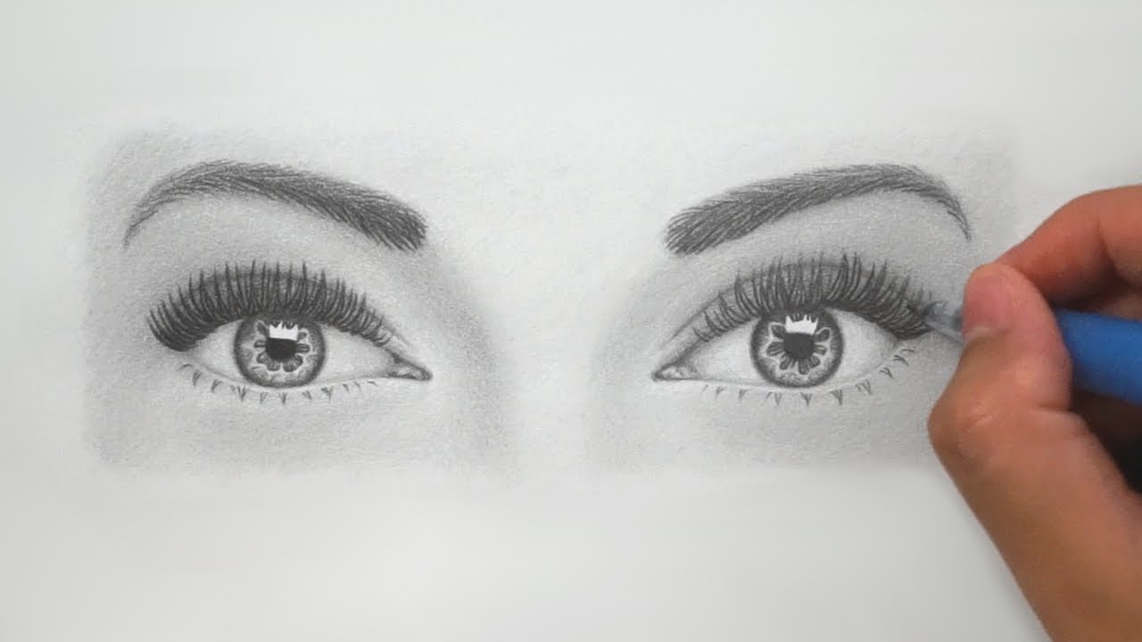 How to Draw Eyes : Step By Step Guide